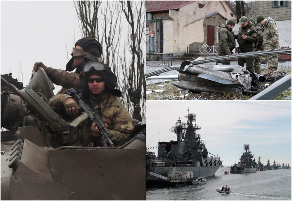 Pasaulis šokiruotas karinių veiksmų Ukrainoje: Rusijai grasina rimtomis pasekmėmis