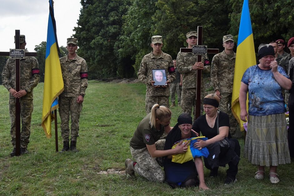 Lietuva prašo EŽTT ją prijungti prie bylos prieš Rusijos vykdomą agresiją Ukrainoje