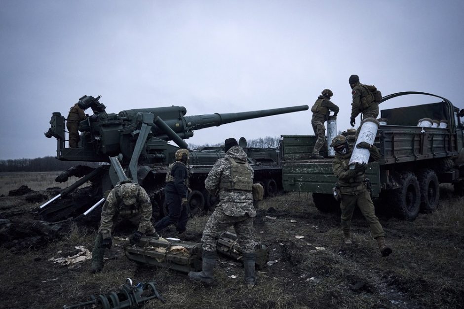 NATO vadovas: artimiausiomis dienomis Bachmutas gali patekti į Rusijos pajėgų rankas