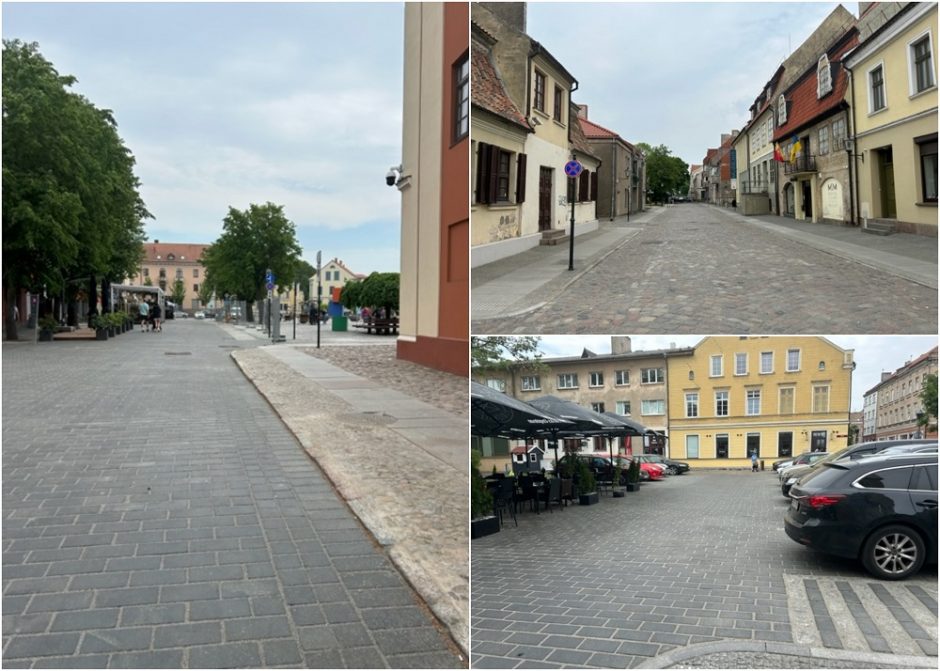 Po pusantrų metų kapitalinio remonto atveriamos Klaipėdos senamiesčio gatvės