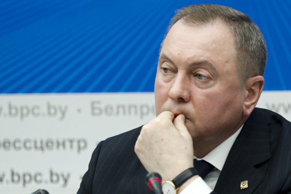 Karo ekspertas: Baltarusijos užsienio reikalų ministras likviduotas Kremliaus nurodymu