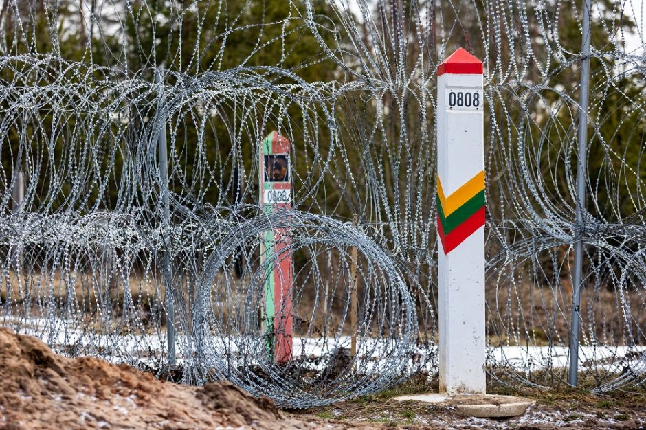 VSAT: pasienyje su Baltarusija apgręžti devyni neteisėtai sieną bandę kirsti migrantai