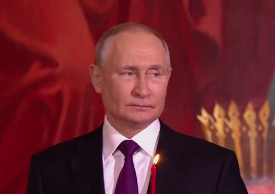 V. Putino velykiniame sveikinime tautiečiams – ciniškas pareiškimas