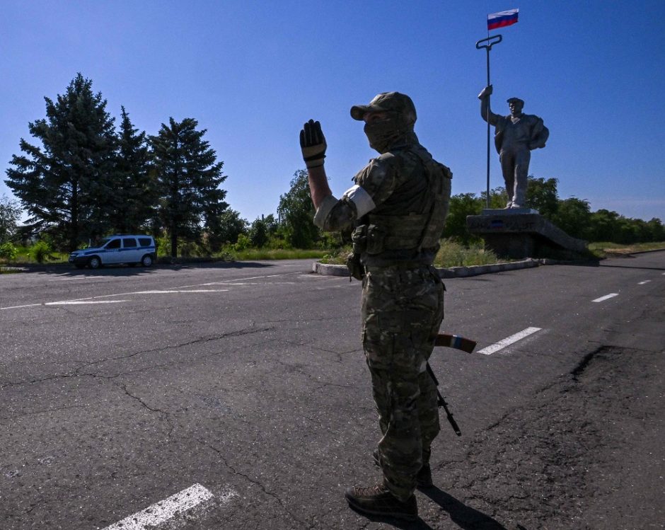 Kyjivas: Ukrainos pajėgos nustumtos nuo Sjevjerodonecko centro