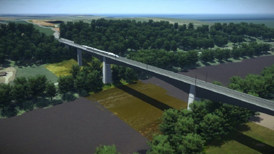 Komisija: „Rail Baltica“ tiltą per Nerį galės statyti Italijos „Rizzani de Eccher“