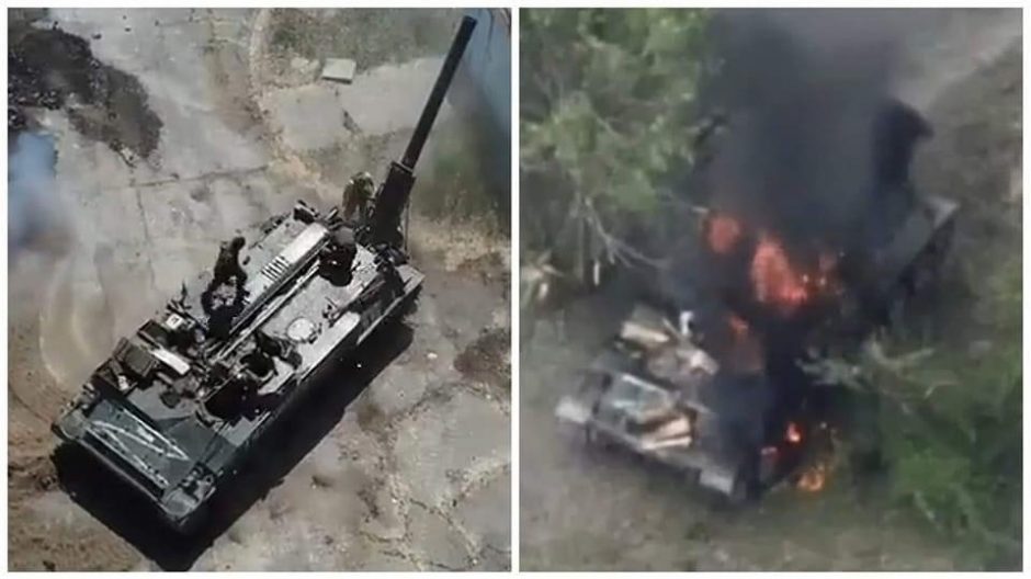 Istorinis įvykis: Ukrainos ginkluotosios pajėgos sunaikino Rusijos „tulpę“ (vaizdo įrašas)