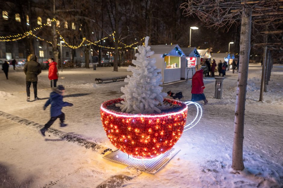 Vilniaus Kalėdų miestelyje – naujas traukos taškas Lukiškių aikštėje