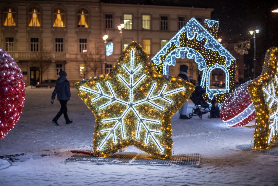 Vilniaus Kalėdų miestelyje – naujas traukos taškas Lukiškių aikštėje