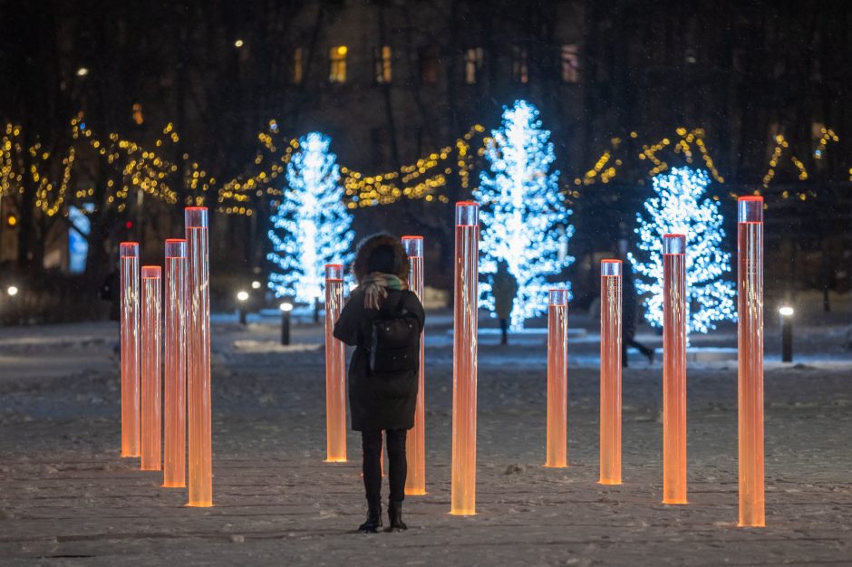 Vilniaus Kalėdų miestelyje – naujas traukos taškas Lukiškių aikštėje