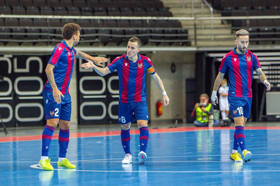 „Kauno Žalgiris“ – „Levante“ 1:4 | Futsalas. UEFA ČL