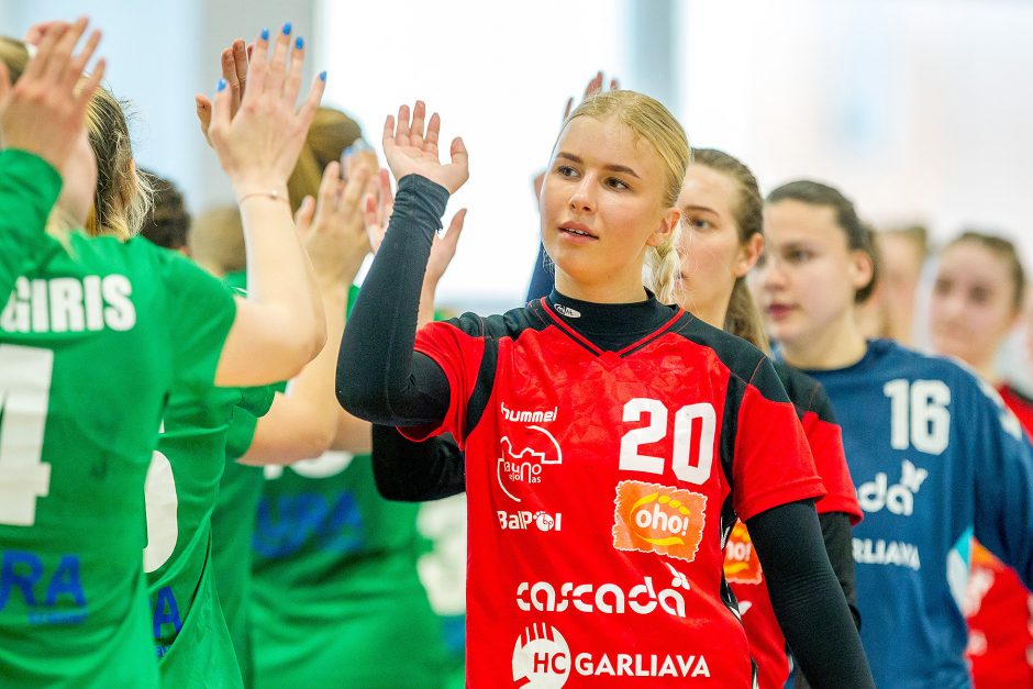 Moterų rankinio lygos pusfinalyje – įtikinama žalgiriečių pergalė ir atkaklus sostinės derbis