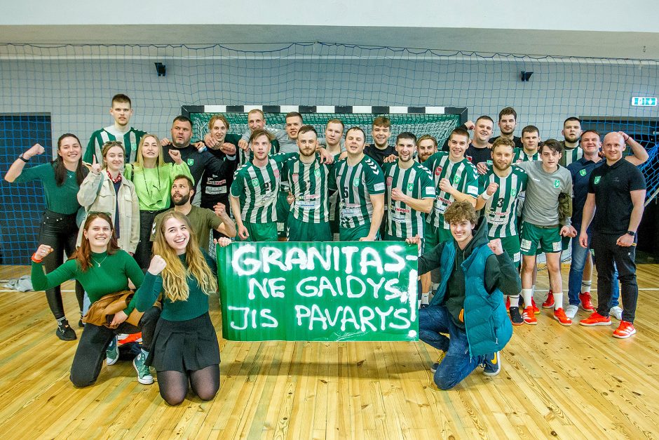 „Granitas“ – „Dragūnas“ 29:21 | LRL pusfinalis