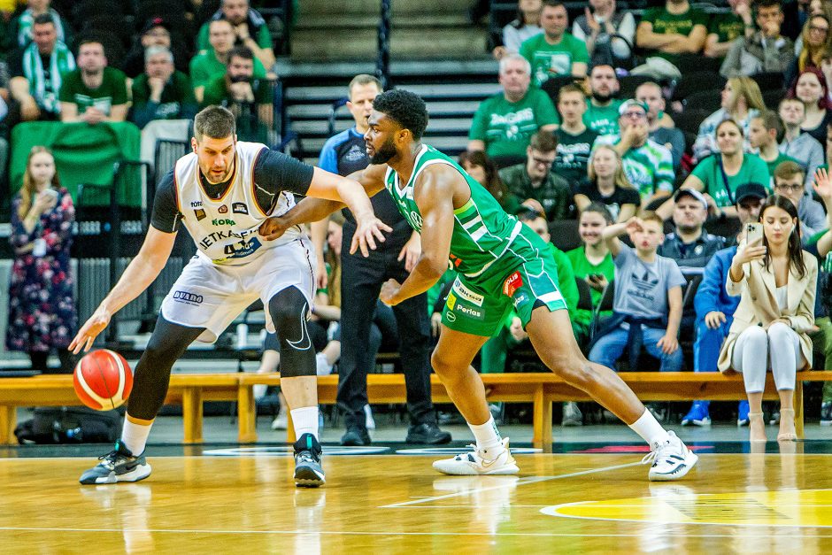 „Žalgiris“ – „Lietkabelis“ 69:73 | LKL pusfinalis