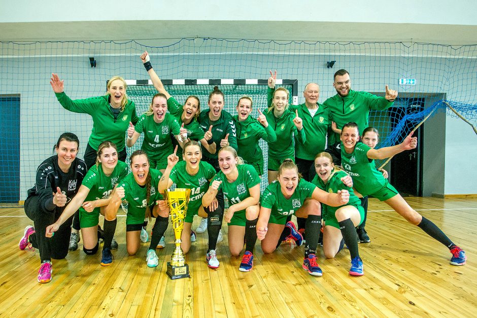 Lietuvos čempionėmis tapo lemiamas finalo rungtynes laimėjusios „Žalgirio“ rankininkės