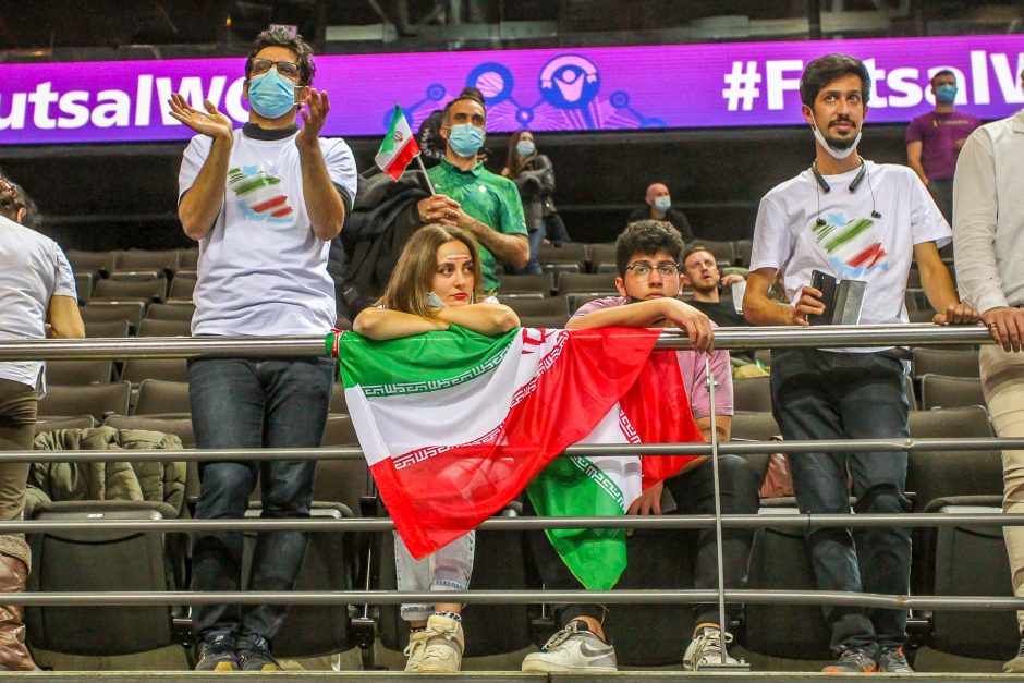 Pasaulio salės futbolo čempionato keturioliktoji diena: į pusfinalį iškopė portugalai ir kazachai