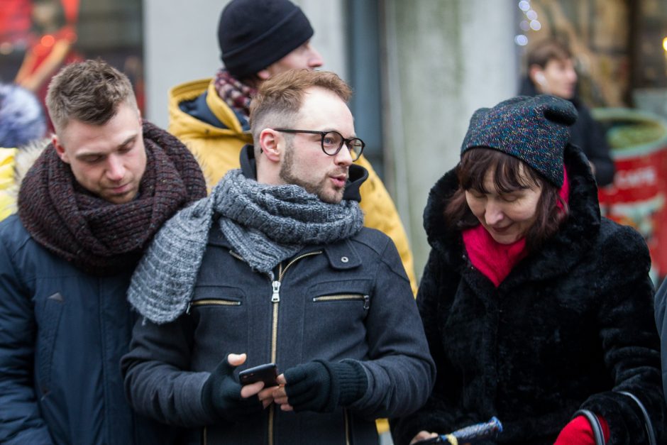 A. Tapinas pasidalijo įspūdžiais po mitingo: ėjome kaip dvi bangos