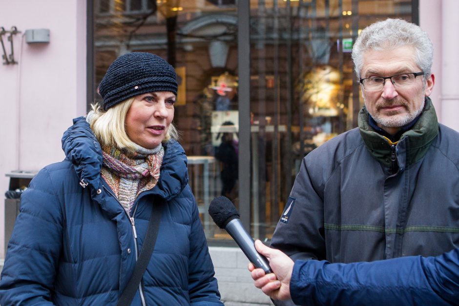 A. Tapinas pasidalijo įspūdžiais po mitingo: ėjome kaip dvi bangos