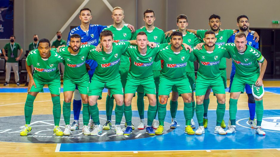 Italams nusileidę žalgiriečiai pasitraukė iš UEFA Futsal Čempionų lygos