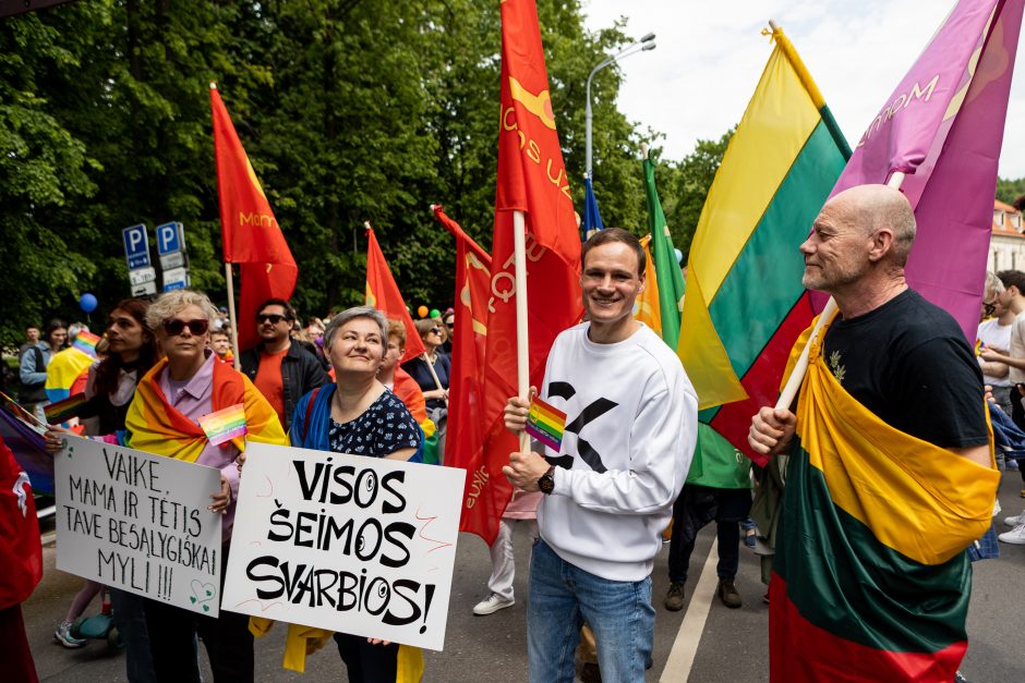 Vilniuje vyksta „Baltic Pride“ eitynės