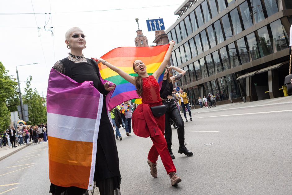 Vilniuje vyksta „Baltic Pride“ eitynės