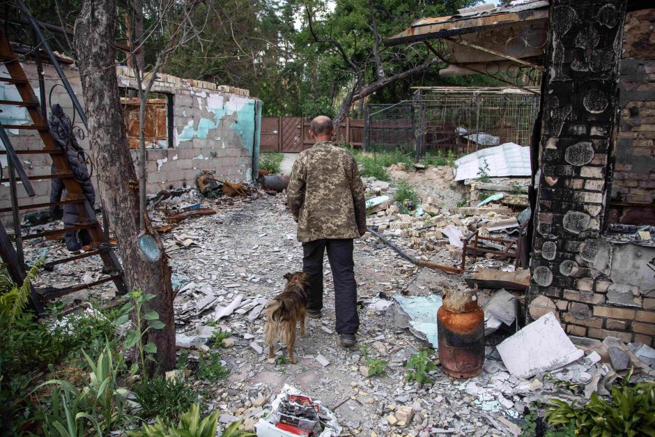 Karas: Rusija užėmė Donbaso kaimus prie Sjeverodonecko, Ukrainą pasiekė JAV raketų sistemos