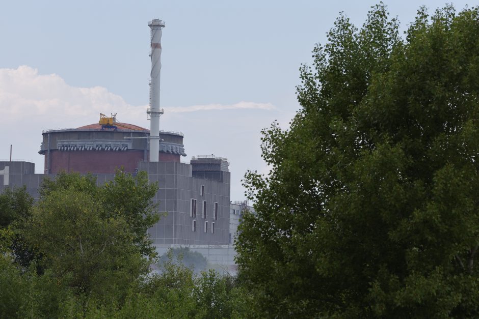 Karas: V. Putinas perspėjo dėl galimos katastrofos Zaporižios atominėje elektrinėje