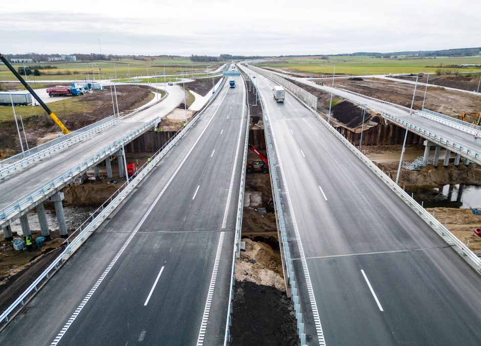 Svarbiausi 2024-ųjų darbai kelių sektoriuje: „Via Baltica“, kelias Vilnius–Utena, tiltų atnaujinimas