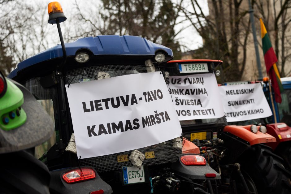 Dėl daugiamečių pievų protestuojantys ūkininkai baiminasi finansinių nuostolių: ko reikalauja?