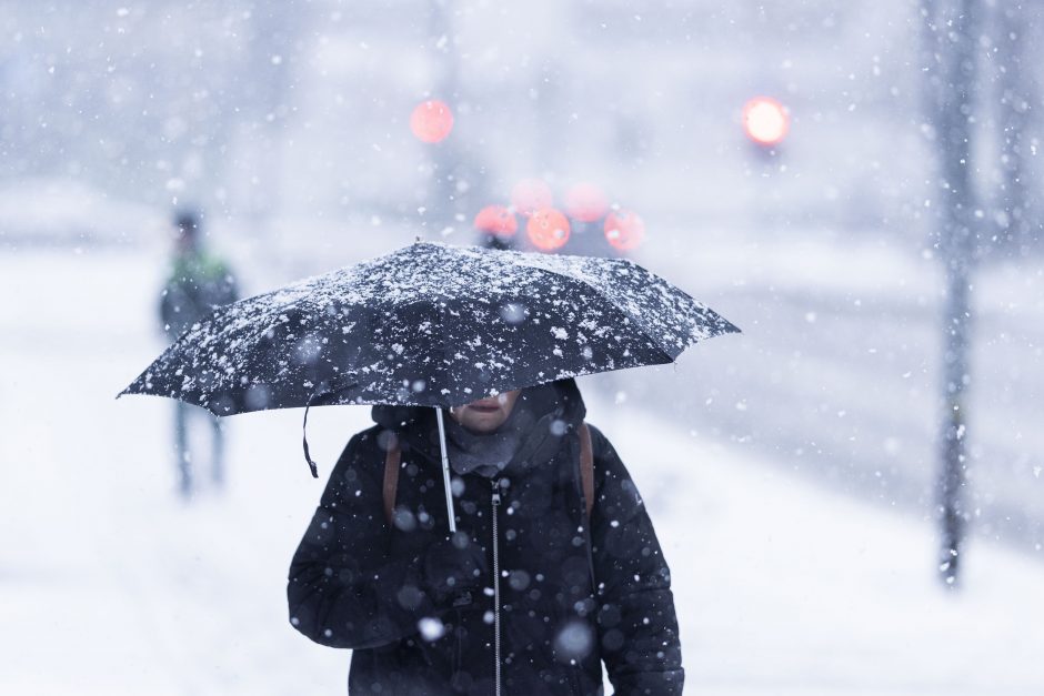 Eismo sąlygos Vilniuje – ypač sudėtingos