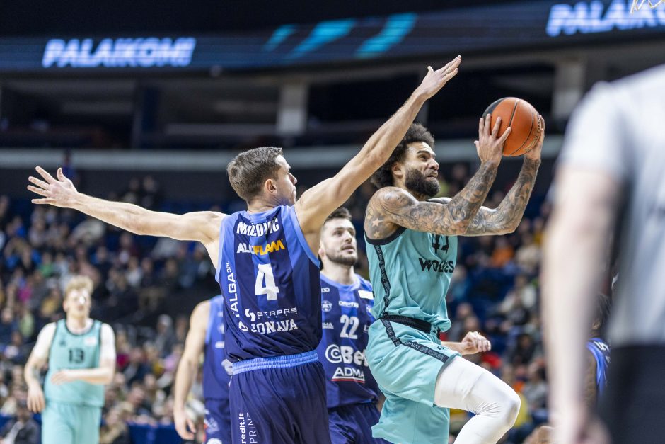  LKL rungtynės: „Wolves“ – Jonavos „CBet“