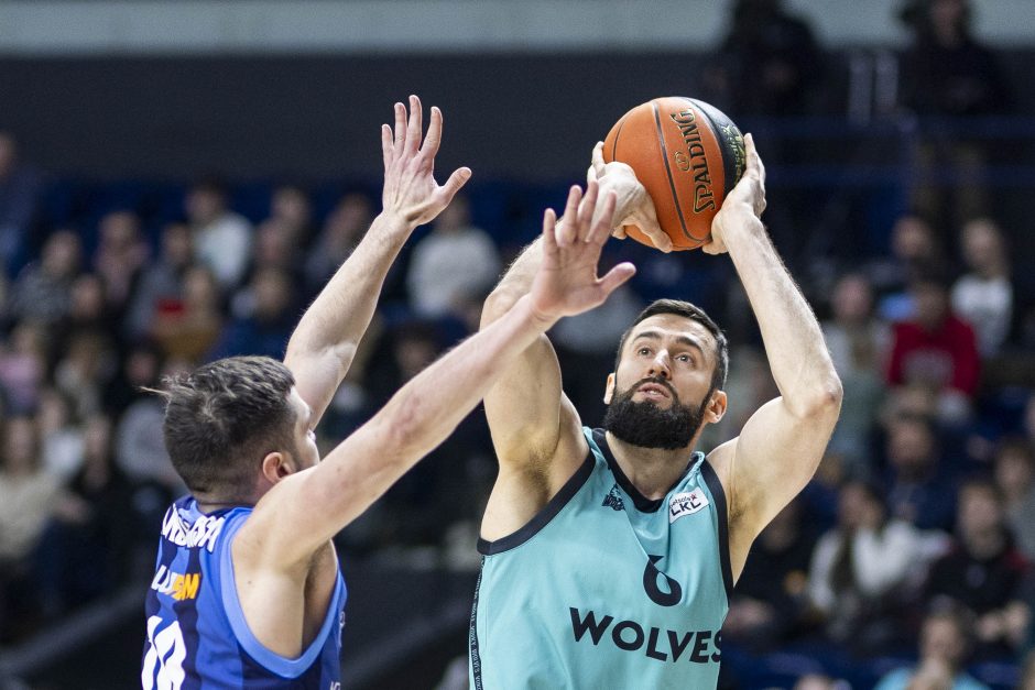  LKL rungtynės: „Wolves“ – Jonavos „CBet“