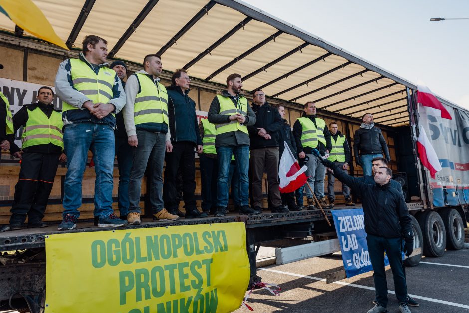 Lenkijos ūkininkų protestas