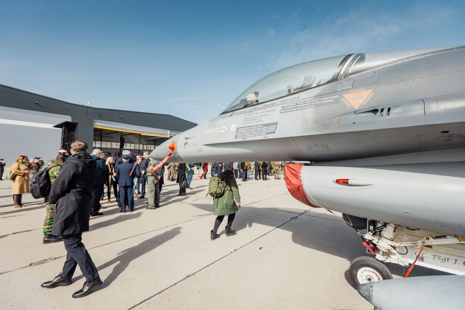 V. Rupšys: Šiaulių bazė iki 2025 metų pabaigos galėtų priimti JAV naikintuvus F-35