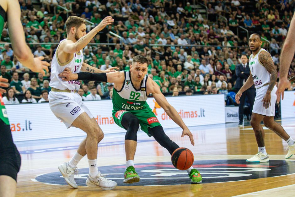 Trečiosios LKL pusfinalio rungtynės: „Žalgiris“ – „7bet-Lietkabelis“