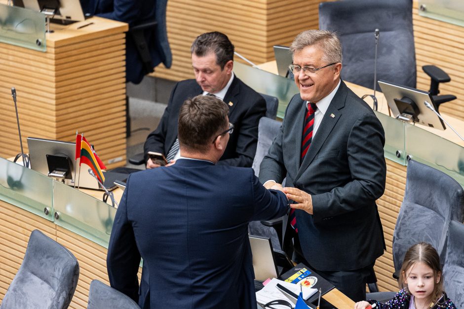 V. Čmilytė-Nielsen: mūsų kadencija bus prisimenama kaip sėkmingo darbo pavyzdys