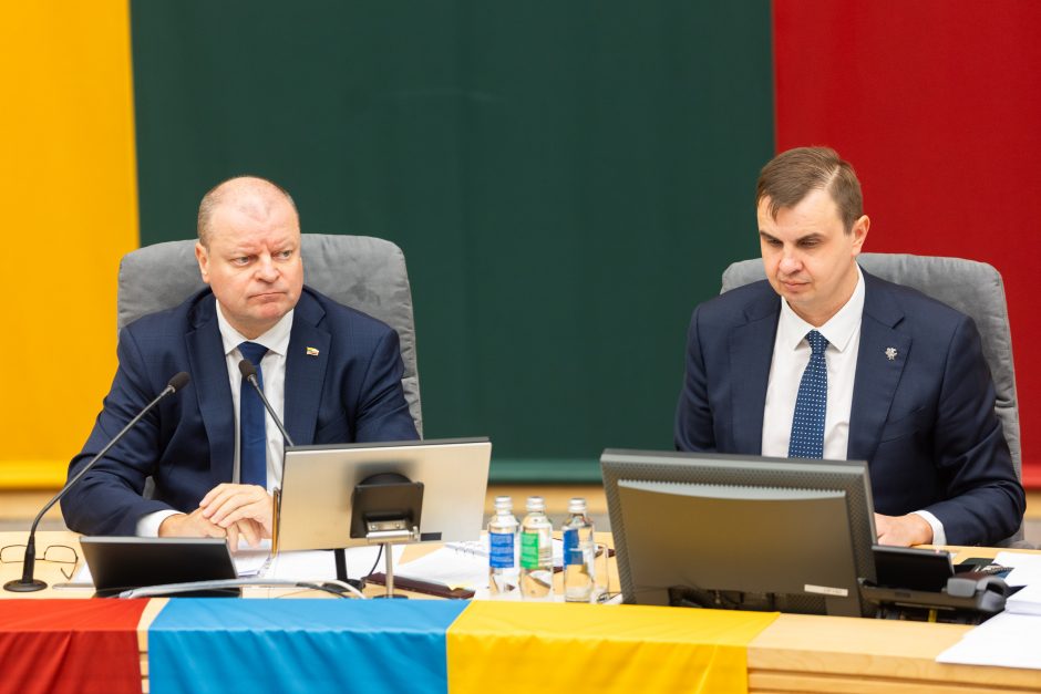 Seimas pritarė G. Palucko kandidatūrai į premjero postą