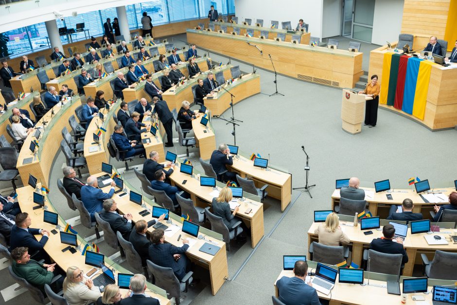 Seimas pritarė G. Palucko kandidatūrai į premjero postą