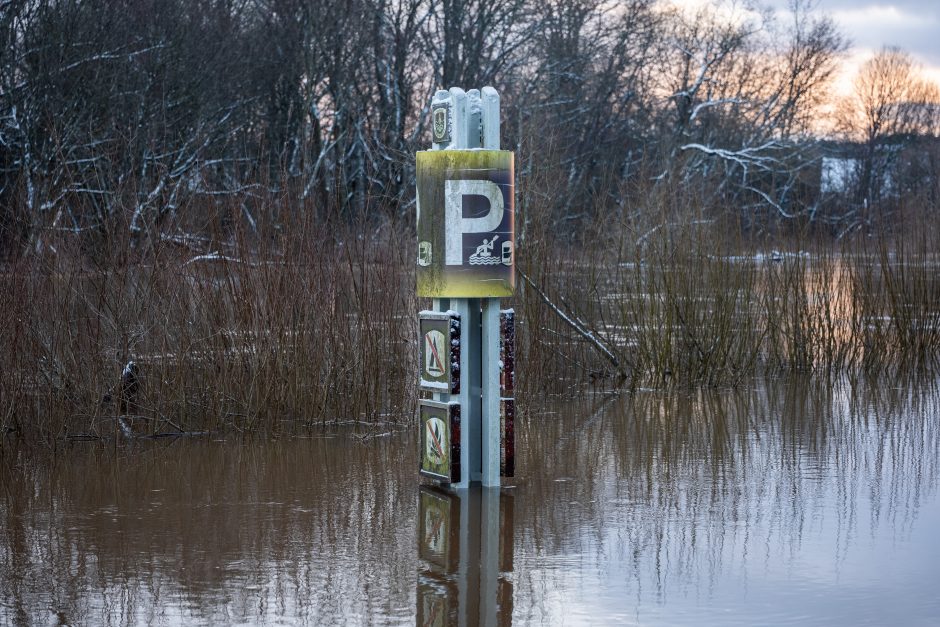 Kretingos rajone ekstremali situacija neatšaukiama: laukiama, kaip keisis orai