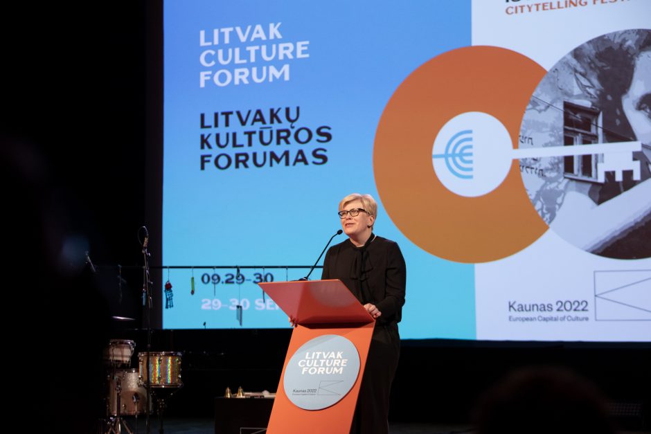 Premjerė: litvakai kūrė Lietuvos valstybingumą, Holokaustas sujaukė dalį mūsų savasties 