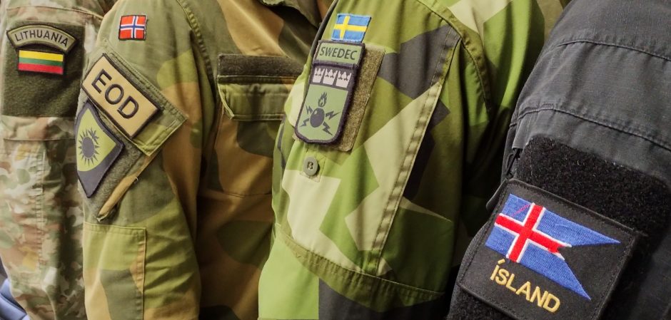 Lietuvos ir Šiaurės šalių instruktoriai mokys Ukrainos karius neutralizuoti sprogmenis