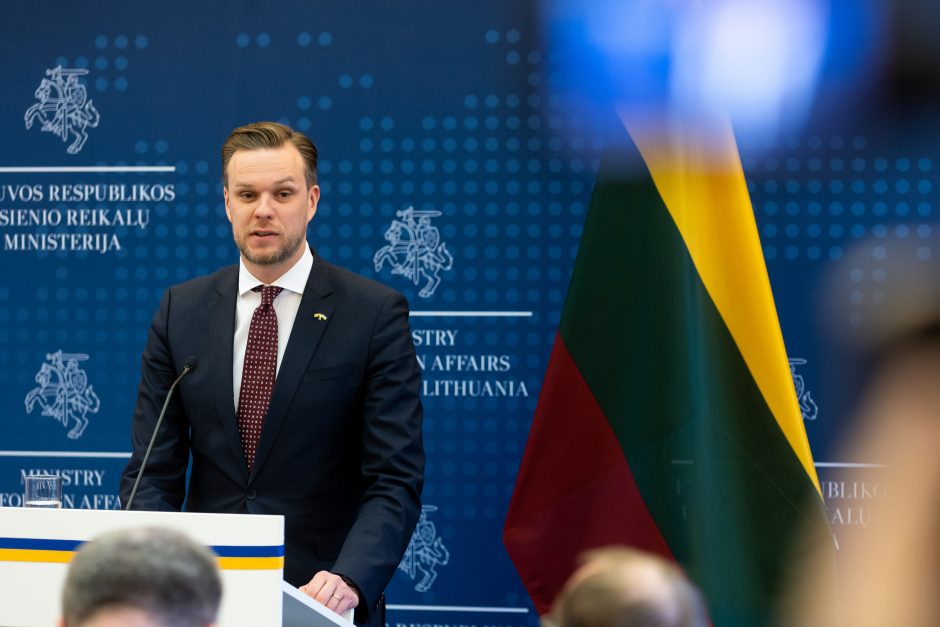 G. Landsbergis: Lietuva yra pasirengusi plėsti mokymus Ukrainos kariams