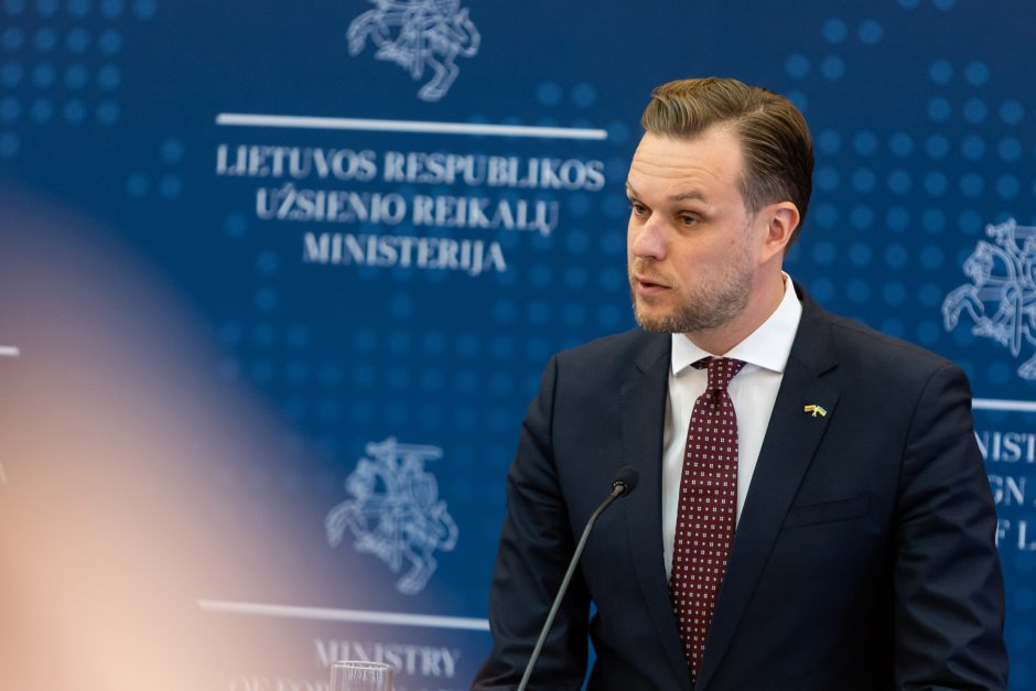 G. Landsbergis: Lietuva yra pasirengusi plėsti mokymus Ukrainos kariams