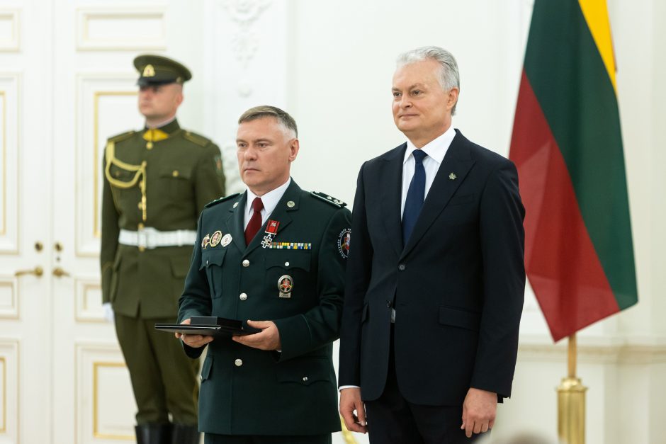 Valstybės apdovanojimų įteikimo ceremonija