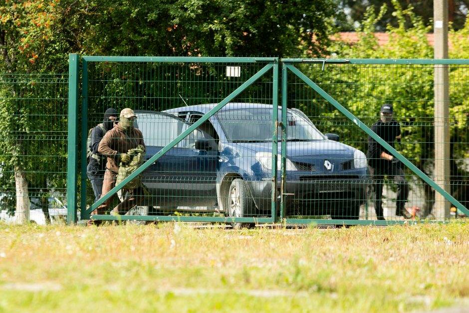 Šalčininkų rajone vyko kariuomenės ir pasieniečių pratybos: imituoti du scenarijai 