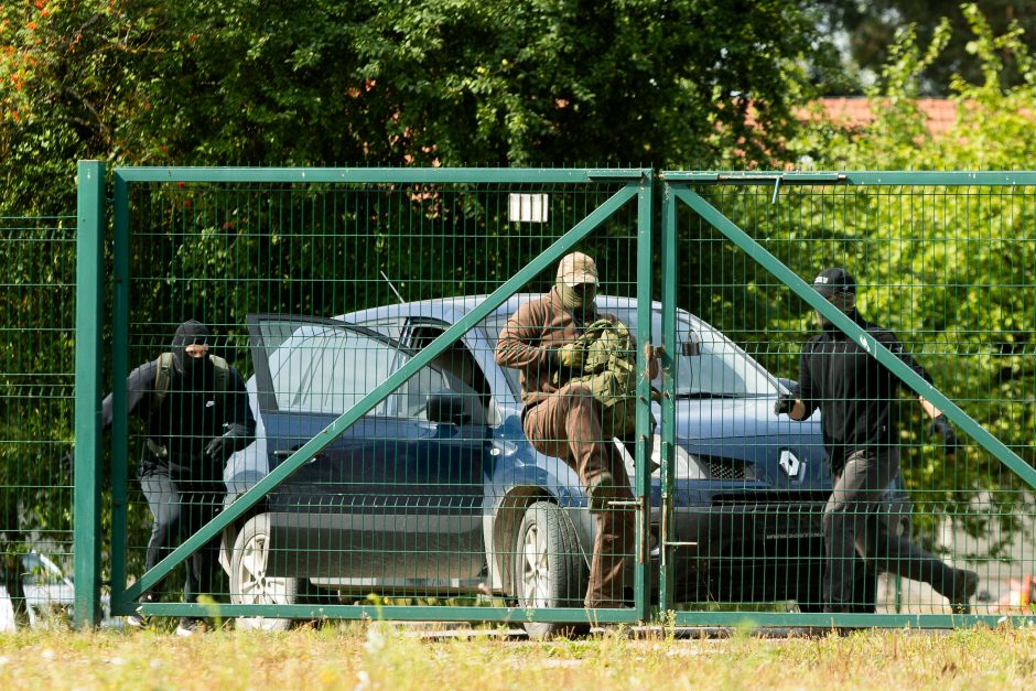 Šalčininkų rajone vyko kariuomenės ir pasieniečių pratybos: imituoti du scenarijai 