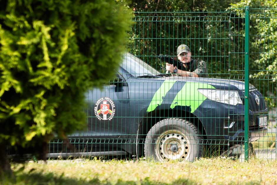 Šalčininkų rajone vyko kariuomenės ir pasieniečių pratybos: imituoti du scenarijai 