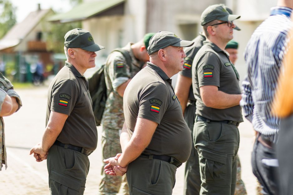 Šalčininkų rajone vyko kariuomenės ir pasieniečių pratybos: imituoti du scenarijai 