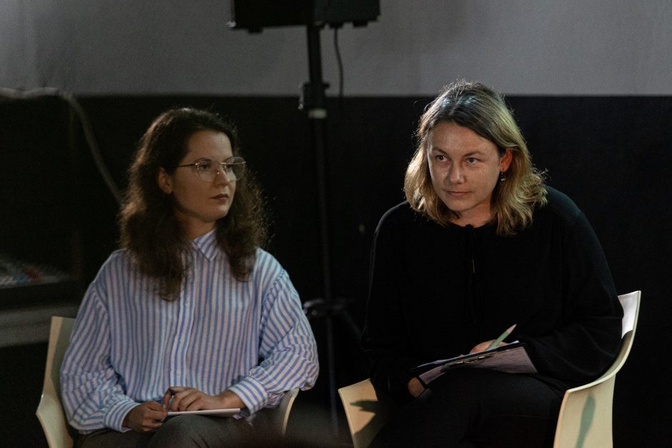 Diskusija apie meno darbuotojų padėtį Lietuvoje