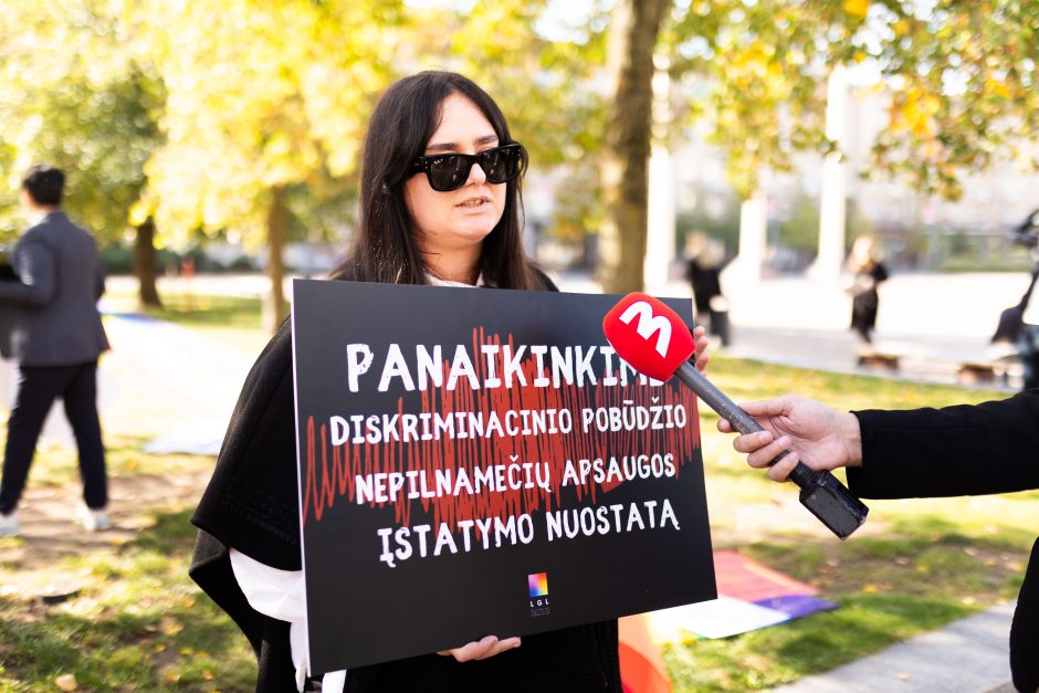 LBGTQ protestas nepraėjo be incidentų: policija pradėjo administracinę teiseną