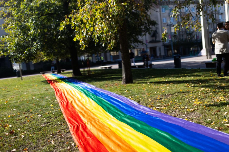 LBGTQ protestas nepraėjo be incidentų: policija pradėjo administracinę teiseną